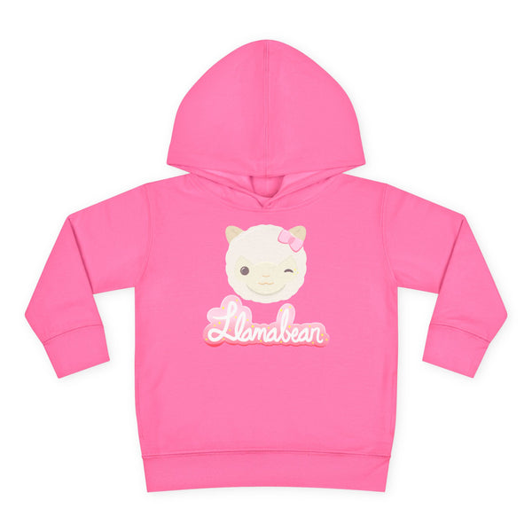 LLamabean Fleece Hoodie - Rasberry Pink Toddler